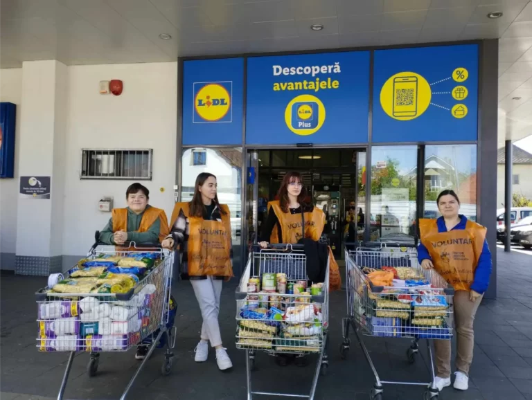 Colecta Nationala de alimente - Lidl Negresti Oas